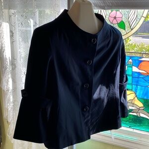 NWT Larry Levine Navy Blazer Size 12